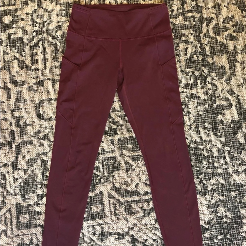 lululemon Fast and Free Size 6 High-Rise